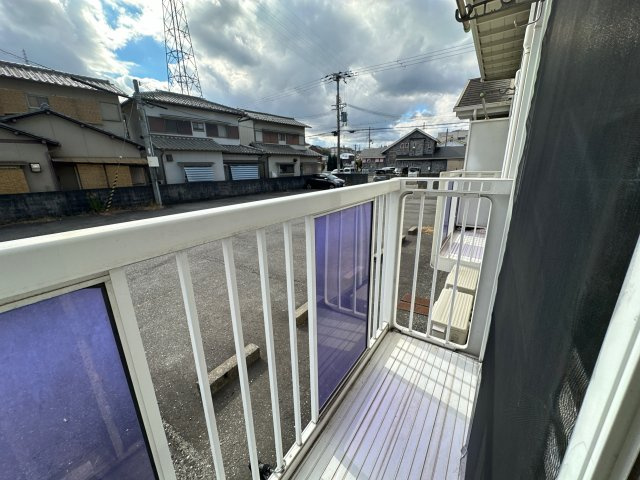 ノーブル青山Ⅰのバルコニー