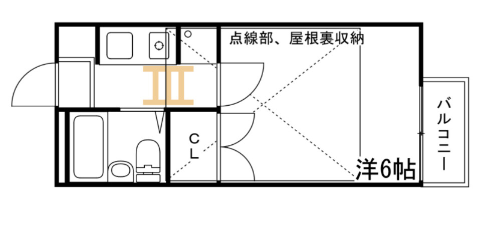 ノーブル青山Ⅰの間取り