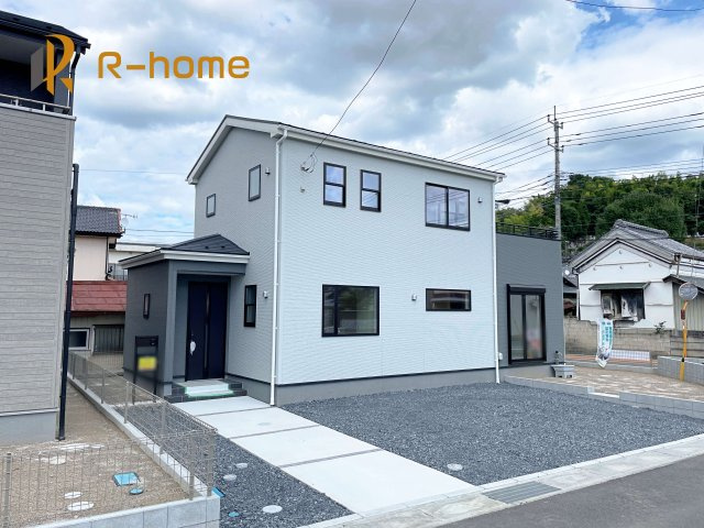 第1笠間市笠間　新築戸建て　7号棟の外観|ご予約を頂ければ、『平日』はもちろん『早朝』や『夜間』もご見学可能です♪お気軽にお申し付けください♪