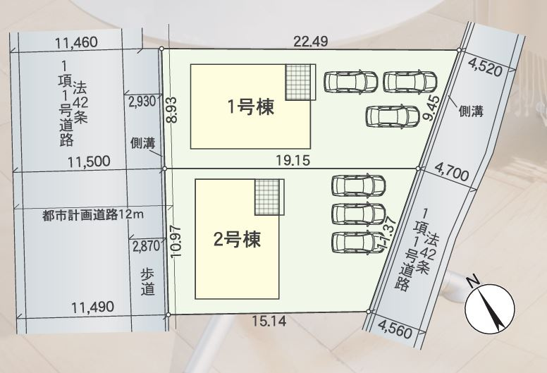 白山市鹿島町　新築戸建　2号棟