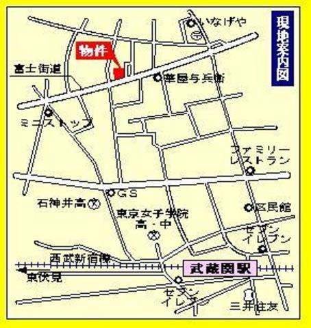 リゾ１２３の地図|★現地ご案内図です★