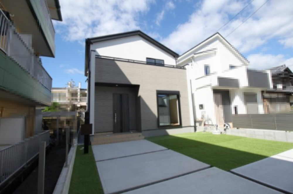 香美市土佐山田町宝町4丁目　1号棟　【内覧可能】（全5区画）　新築戸建の外観