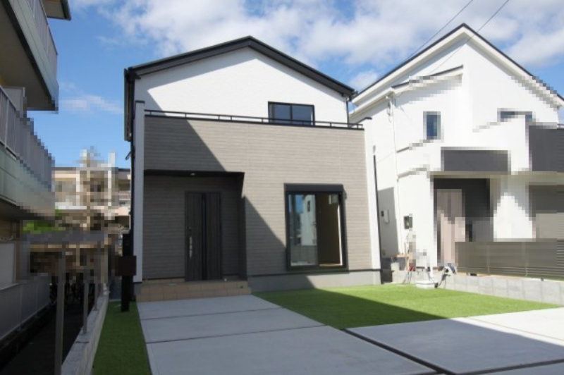 香美市土佐山田町宝町4丁目　1号棟　【内覧可能】（全5区画）　新築戸建の外観