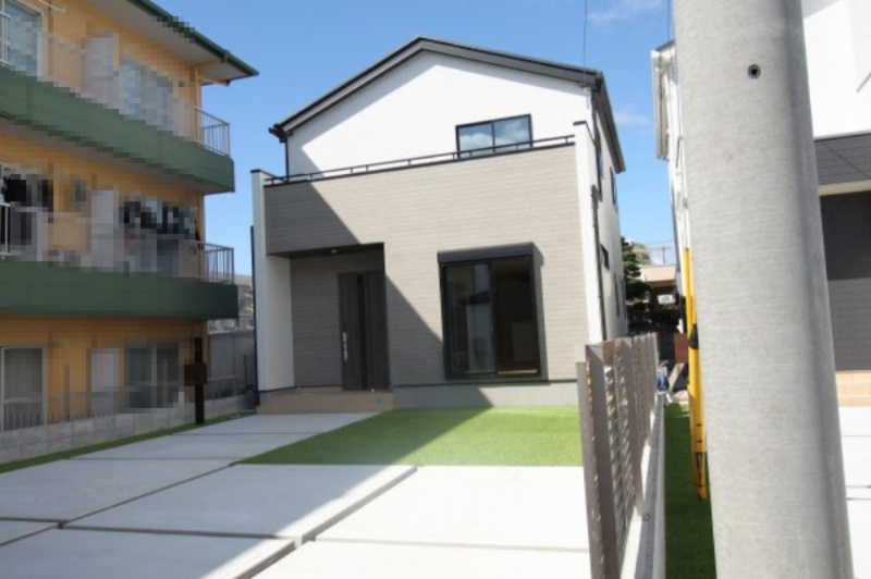 香美市土佐山田町宝町4丁目　1号棟　【内覧可能】（全5区画）　新築戸建の外観