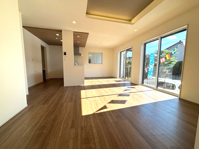 新築戸建て　我孫子市高野山の居間・リビング