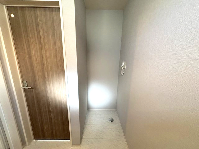 新築戸建て　我孫子市高野山のランドリースペース