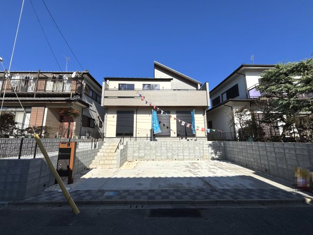 新築戸建て　我孫子市高野山の駐車場