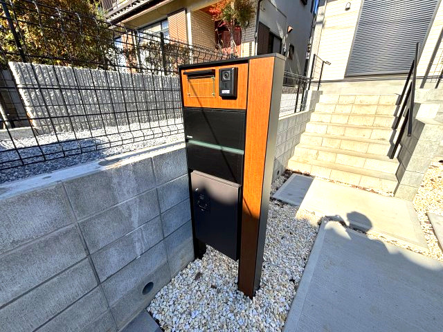 新築戸建て　我孫子市高野山の防犯設備|宅配ボックス完備