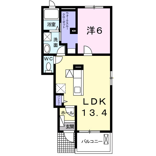 アステリズムの間取り