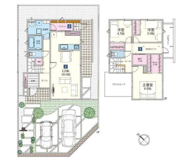 【間取り】 | 成田市並木町