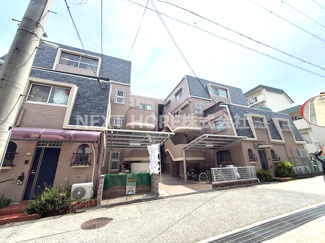 【外観】 | 灘ビラー | 【灘ビラ―】地上4階建　総戸数24戸　ご紹介のお部屋は1階、2階部分のメゾネットタイプのお部屋です！！