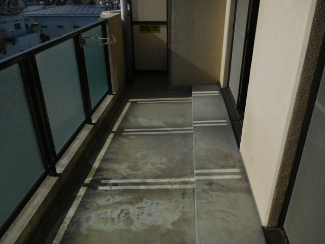 ハーモニー三幸Ⅱのバルコニー