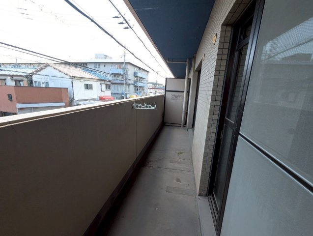 サニーサイド曽根のバルコニー