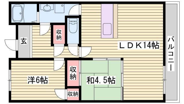 ヌーベルバーグイヌイの間取り