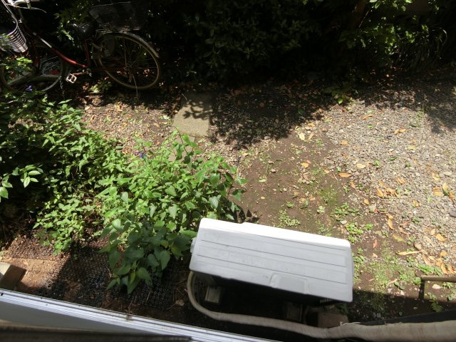 飯塚ハウスのバルコニー