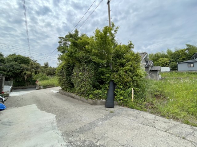 鹿児島市吉野町　土地の前面道路含む現地写真