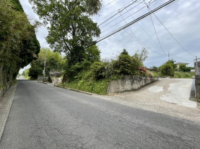 鹿児島市吉野町　土地の前面道路含む現地写真