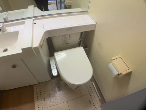 風見鶏戸建てのトイレ