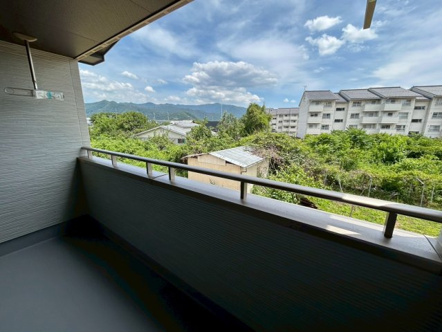 千曲市屋代　新築住宅全8棟　の展望|5号棟バルコニー