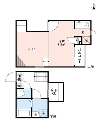 ＣＢ鳥栖フェリシアの間取り
