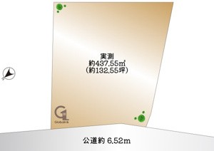 【土地図】 | ご自宅から現地まで、当社スタッフがお車にて、「お迎え・お送り」をしております。ぜひお気軽にお問い合わせくださいませ♪