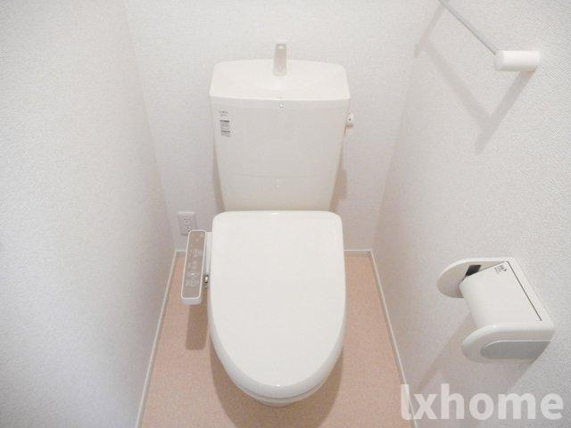 リアーレ丑寅のトイレ|落ち着いた色調のトイレです