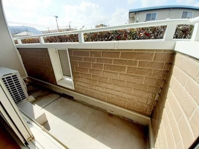 【バルコニー】 | フィオーレ長行東二番館 | 広々としたバルコニーです