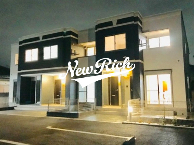 高崎市台新田町のアパートの外観