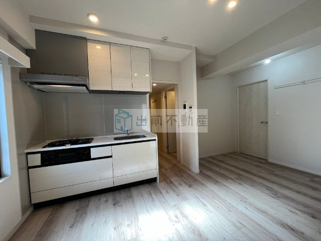 新宿区市谷柳町の賃貸マンションのキッチン