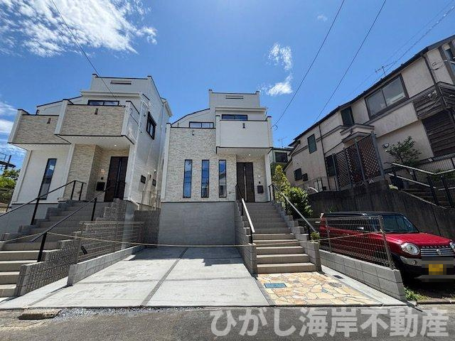 藤沢市辻堂５丁目　新築戸建　全２棟の外観|現地外観