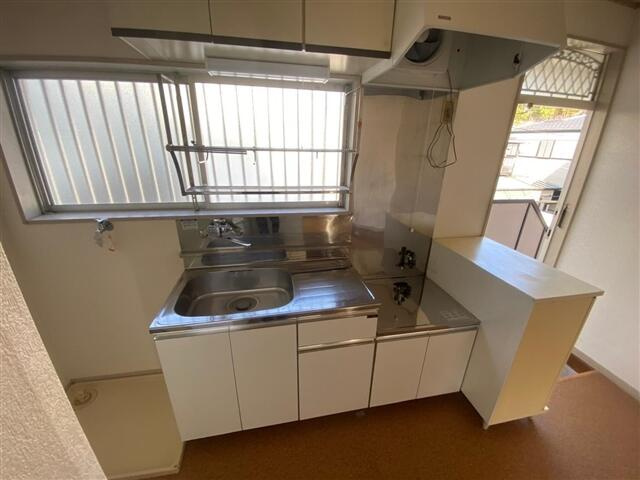 コーポメグミのキッチン