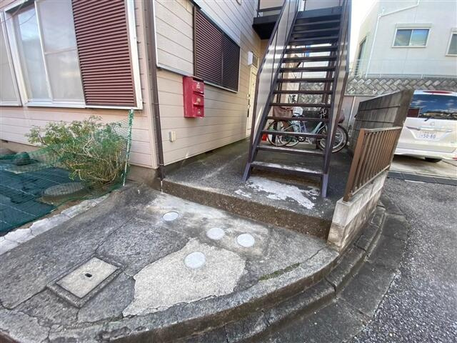 コーポメグミのエントランス