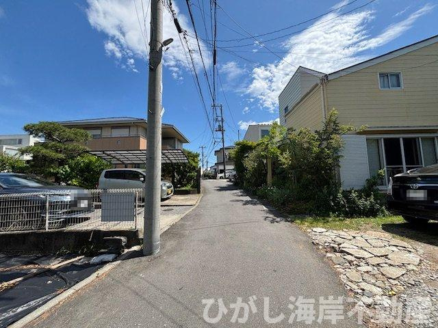 藤沢市辻堂6丁目　売地の前面道路含む現地写真|現地外観