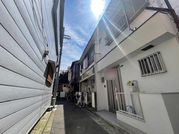 【前面道路含む現地写真】 | 大阪市東成区大今里南3丁目　中古テラスハウス