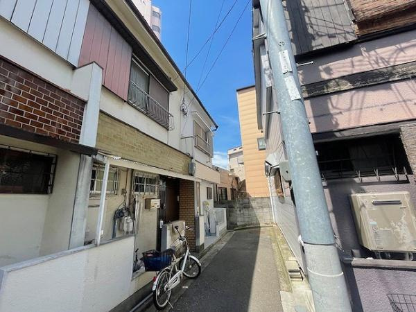 【前面道路含む現地写真】 | 大阪市東成区大今里南3丁目　中古テラスハウス