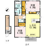 ウィット室積Ⅲ　2LDKHTPの画像