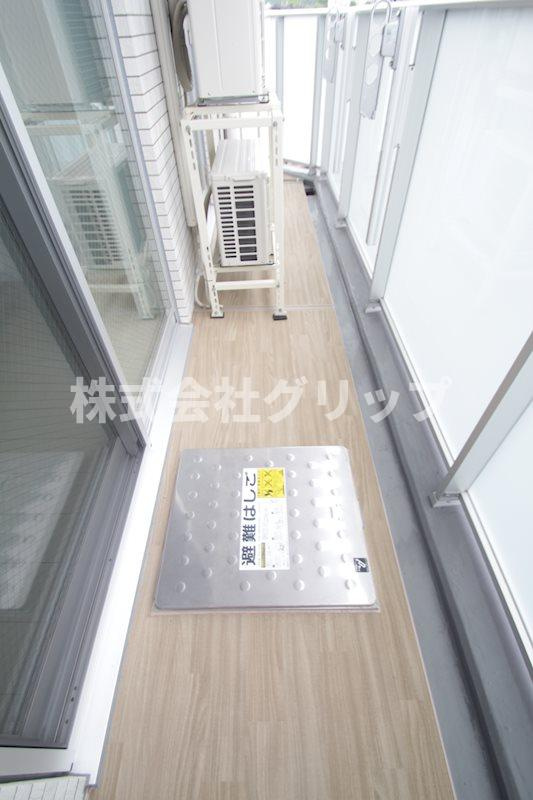 リヴシティ横濱蒔田壱番館のバルコニー