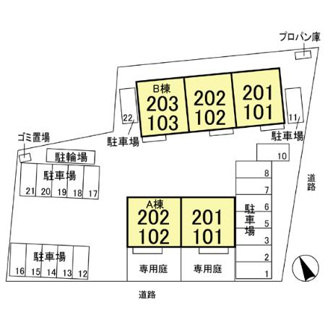 【区画図】 | グランベルクB