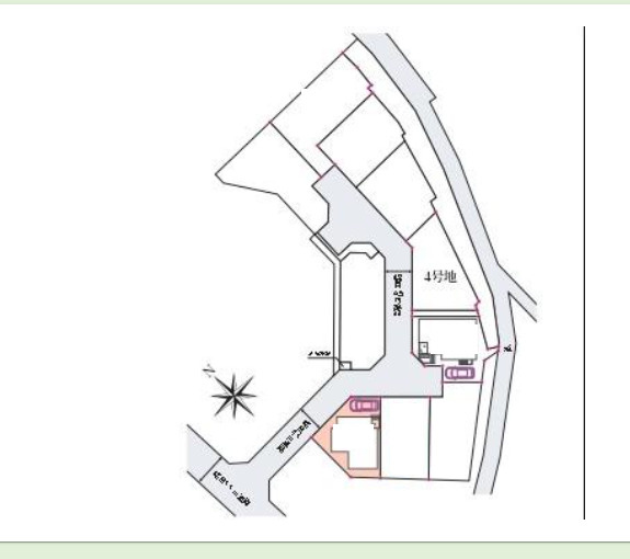 【区画図】 | 綾瀬市小園　新築戸建て　全5棟【仲介手数料無料】 | 海老名市を中心に地域密着で営業♪不動産のことなら「大樹不動産」へ