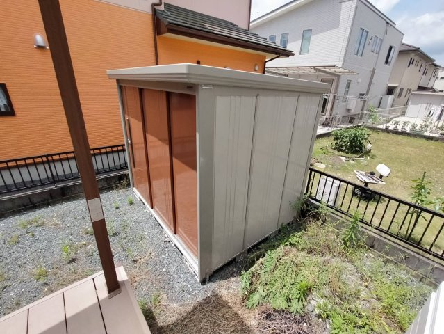 浜松市浜名区西美薗の中古一戸建の庭