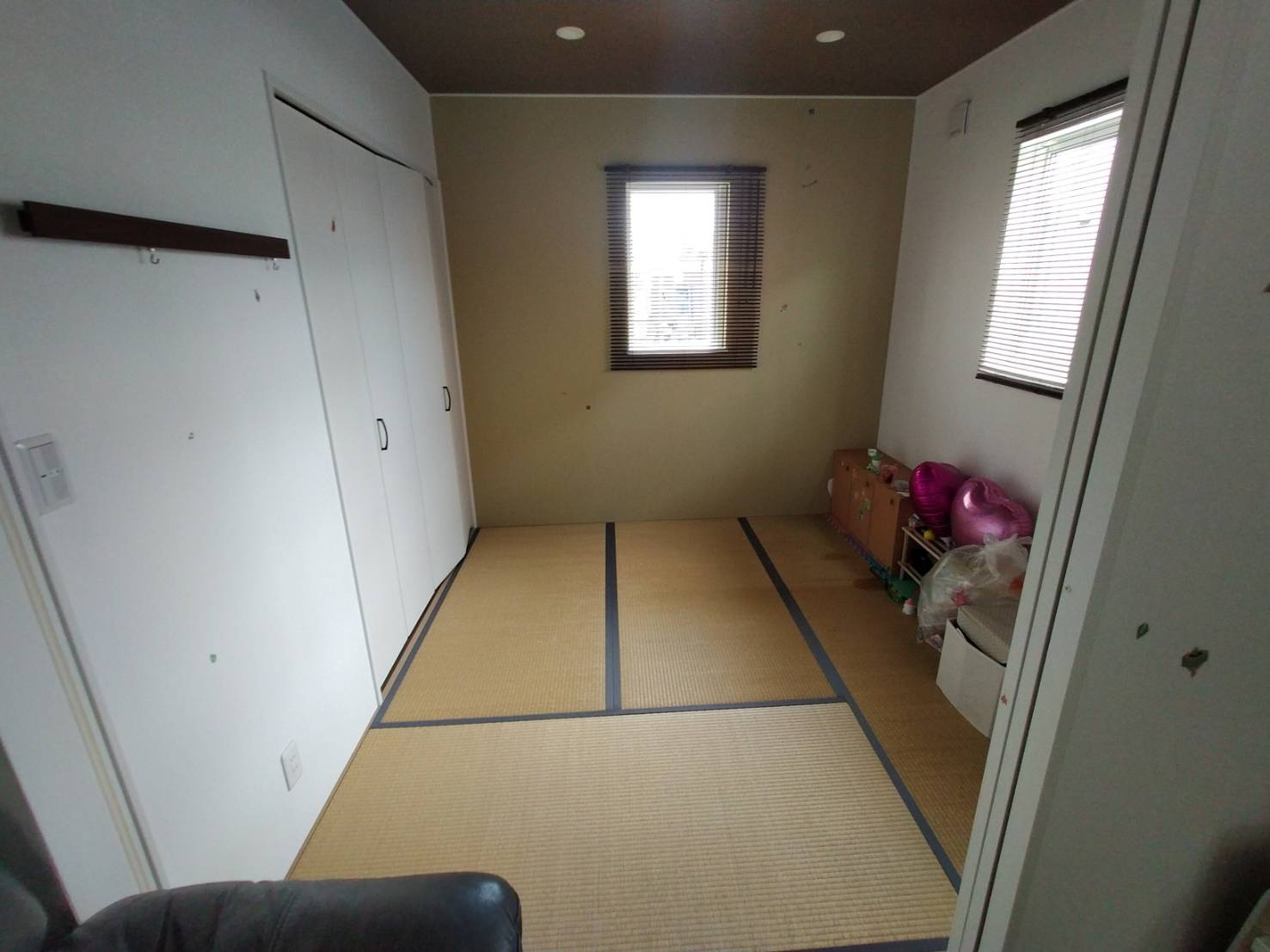 浜松市浜名区西美薗の中古一戸建の和室|荷物は撤去します。