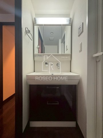 ラクラス江戸堀の洗面所