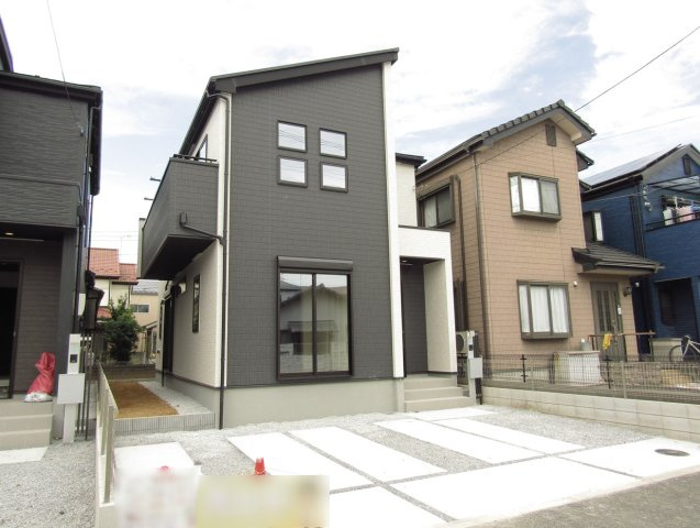 草加市青柳6丁目 新築分譲住宅 1号棟の外観