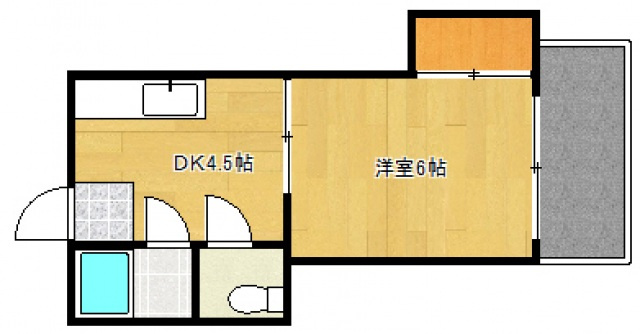吉村ビルの間取り