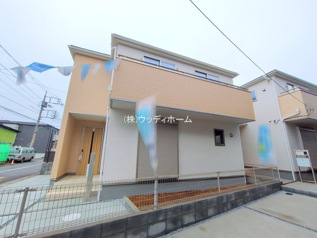 春日部市大場第9　新築一戸建て　1号棟の外観