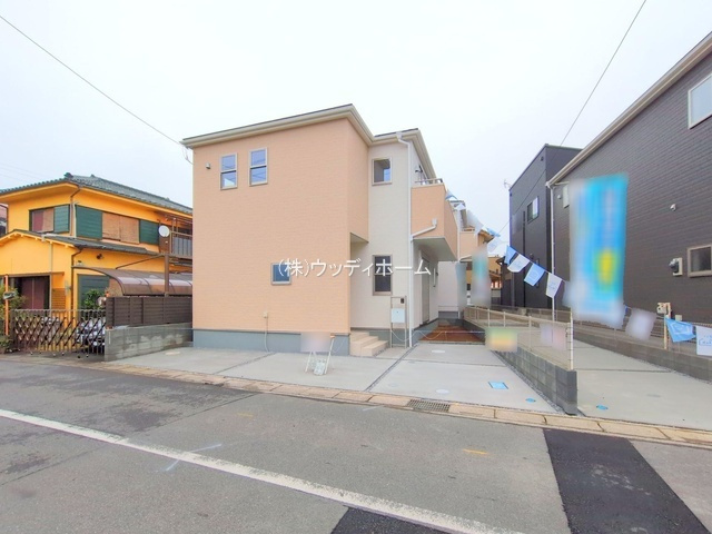 春日部市大場第9　新築一戸建て　1号棟の外観