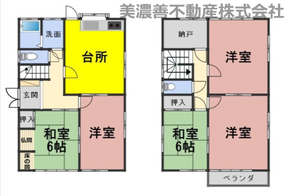 ６５２７８　瑞穂市本田中古戸建の外観