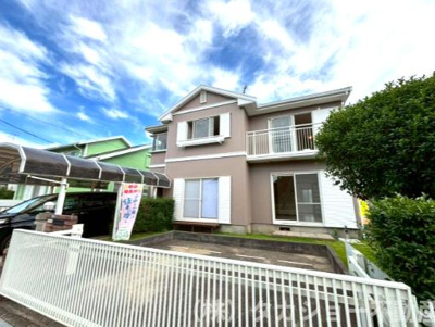 【外観】 | 木更津市八幡台6丁目　中古戸建 | 南側が道路、その先は公園ですので抜けてます!