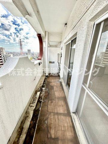 第1マンション寺直のバルコニー