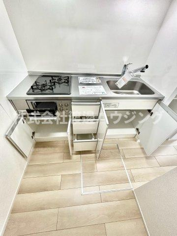 サンリット アライブⅡのキッチン|キッチン下収納